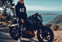 Husqvarna Vitpilen 701 de Charles Leclerc