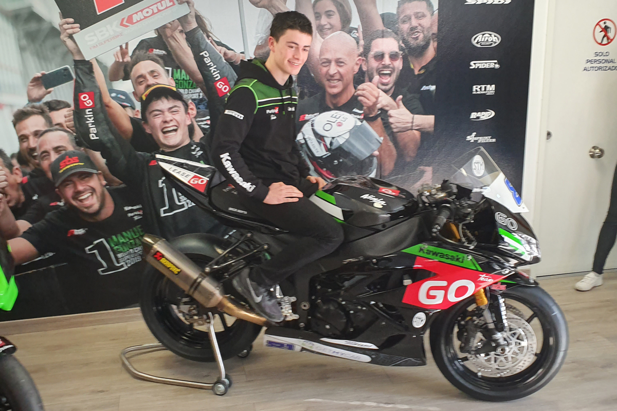Manuel González sobre su nueva ZX-6R
