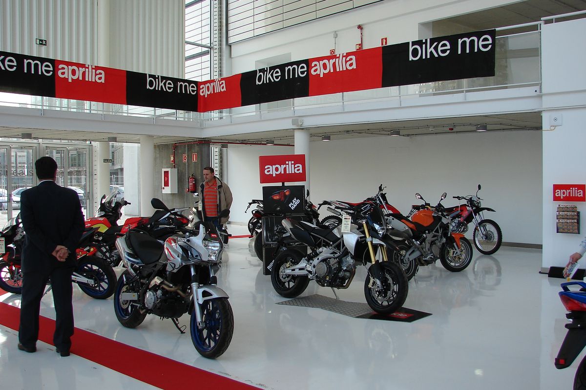 Aprilia aumenta sus ventas hasta las 80.000 unidades