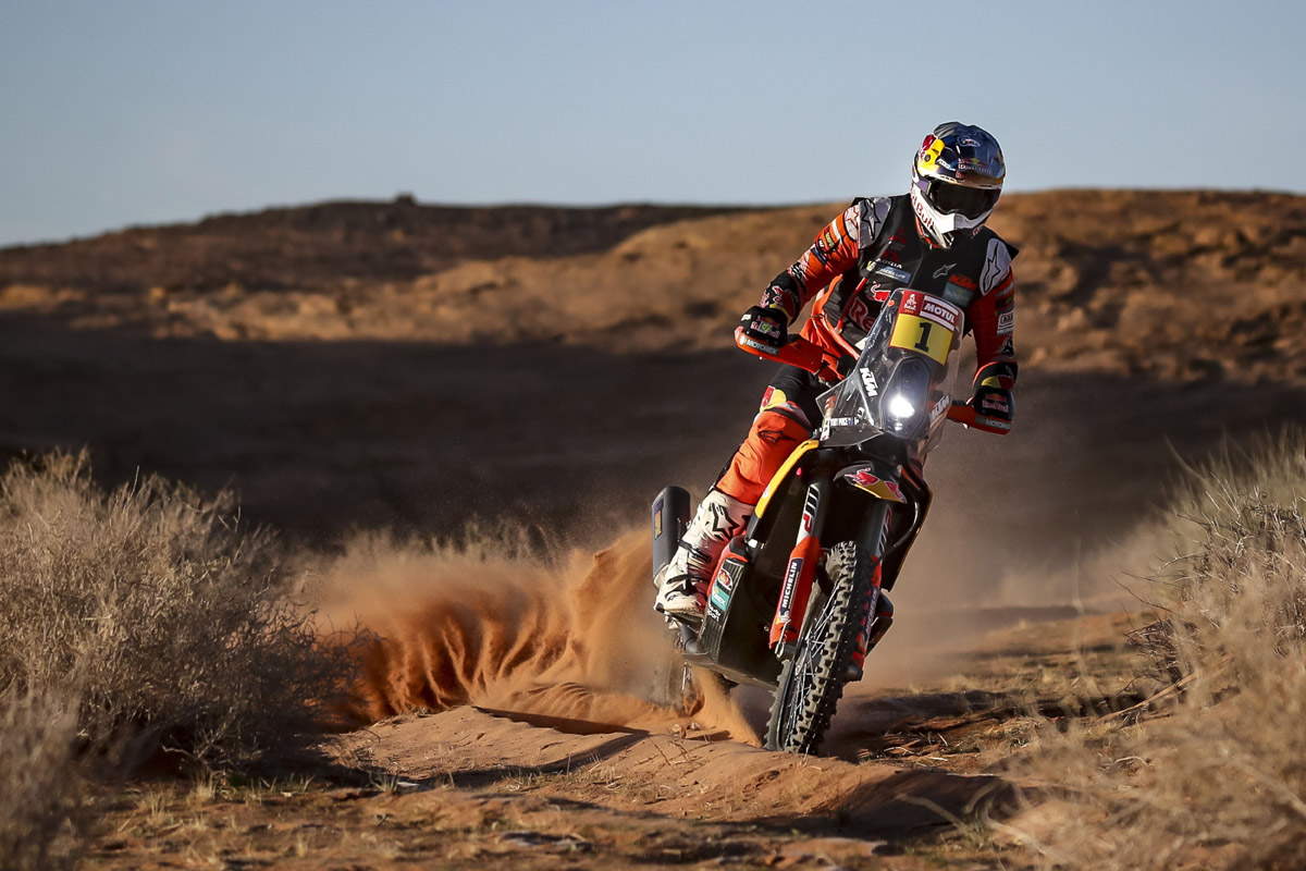 Toby Price camino de la victoria en la quinta etapa del Dakar 2020