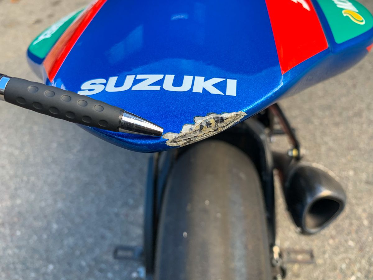 Suzuki GSX-R 1000 2015 Toni Elías usada en MotoAmerica 2012