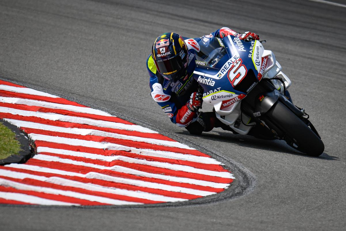 Johann Zarco ha debutado con la Ducati