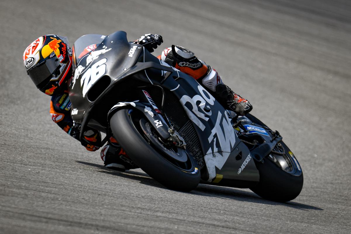 Dani Pedrosa ha vuelto a rodar con la KTM