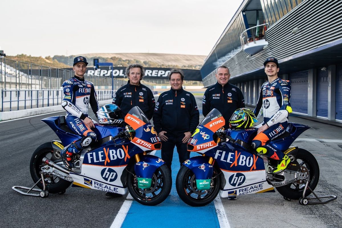 Pons presenta su equipo para Moto2