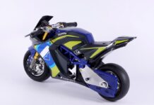 Ariane K2Re una Minimoto eléctrica de carreras