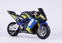 Ariane K2Re una Minimoto eléctrica de carreras