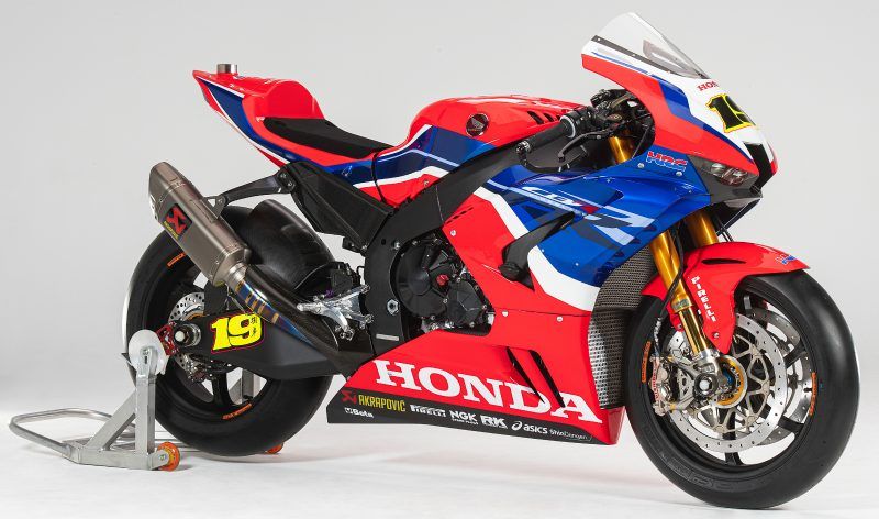 Presentación HRC Worldsbk 2020