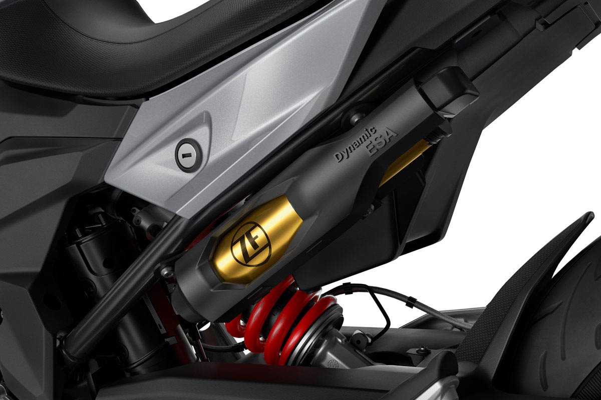 Suspensión electrónica Sachs opcional en la BMW F900R