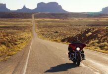 Sin casco en Estados Unidos