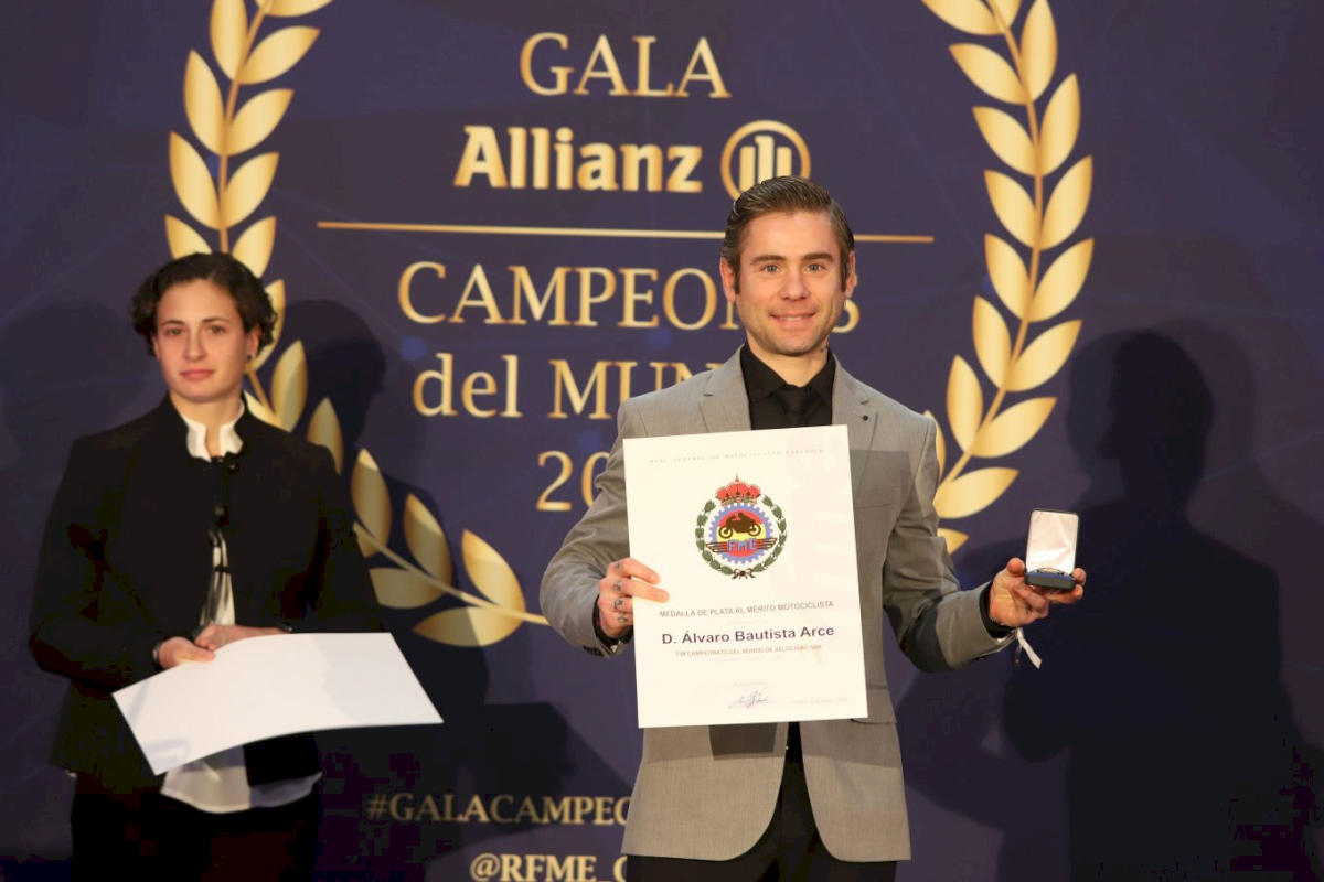 Gala RFME Campeones, Alvaro Bautista