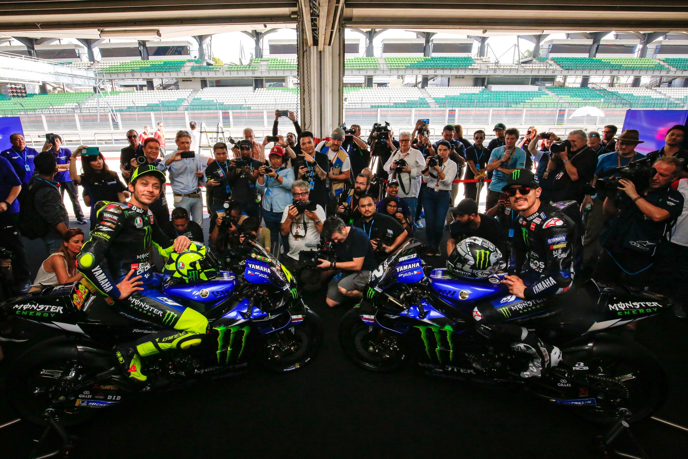 Presentación Yamaha Monster Energy 2020