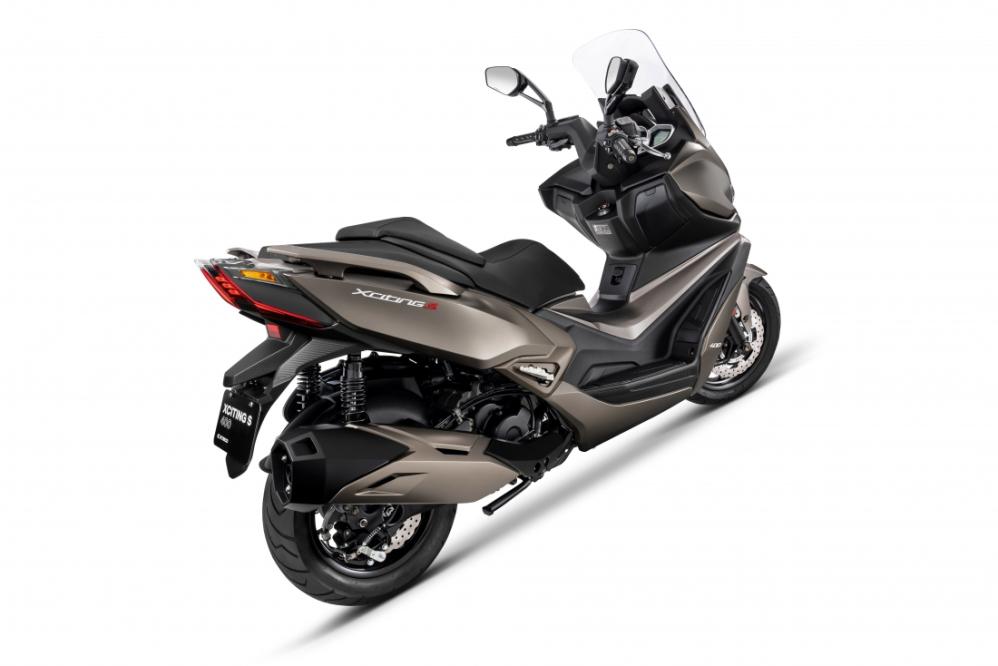 KYMCO Xciting S 400 marrón