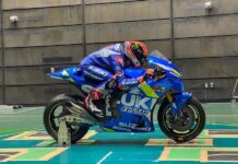 Suzuki MotoGP Túnel de viento