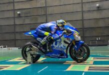 Suzuki MotoGP Túnel de viento