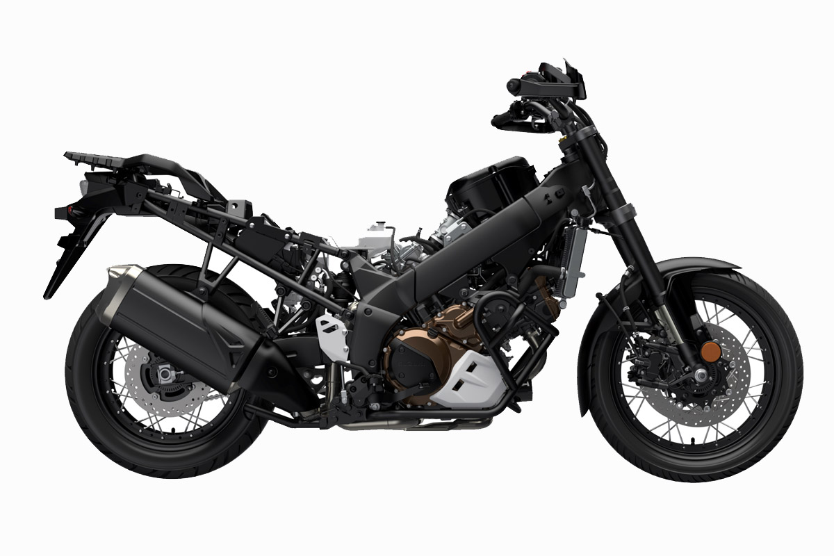 Suzuki V-Strom 1050 XT 2020 al desnudo