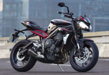 Triumph Street Triple R 2020 negra
