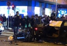 Accidente Badalona 6 marzo 2020 (Foto: El Periódico)