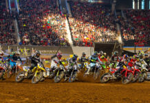Salida del AMA SX en su visita a Atlanta