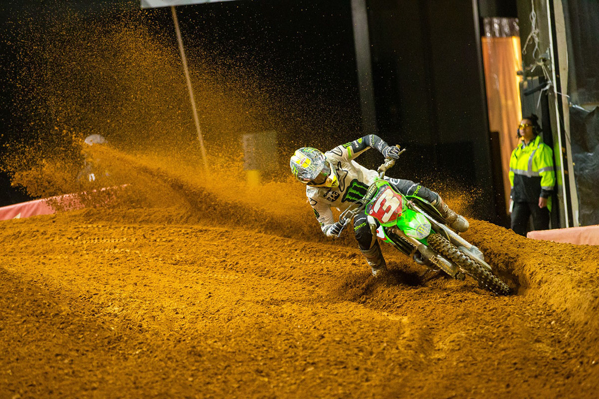 Eli Tomac se quedó fuera del podio