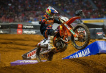 Cooper Webb remontó hasta el podio