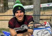 Viñales se lesiona haciendo motocross