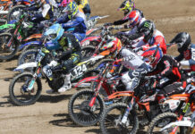 En nacional de motocross también se ve afectado