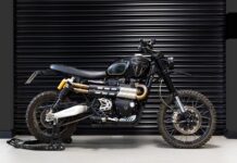 Triumph Scrambler 1200 - James Bond