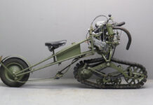 Mercier Chenille, la moto oruga francesa de la II Guerra Mundial