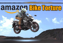 La prueba definitiva a una moto de Amazon