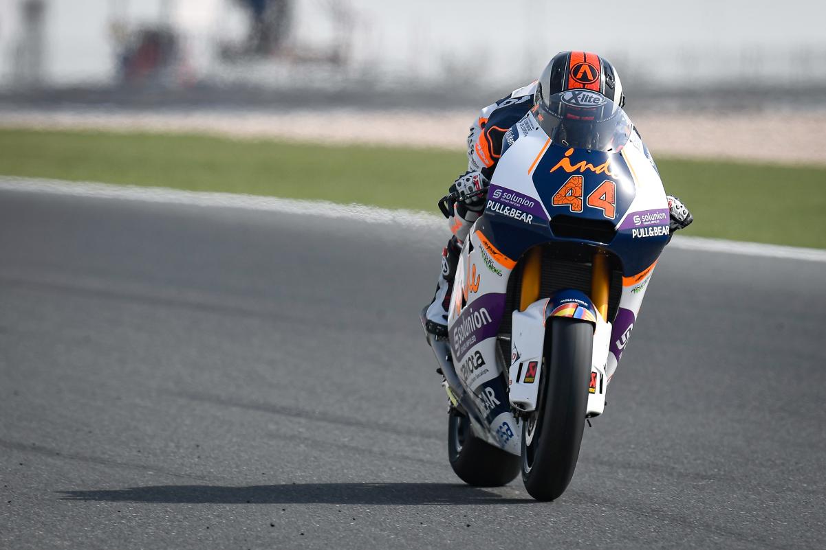 Aron Canet ha acabado en el "top10" su primera carrera en Moto2