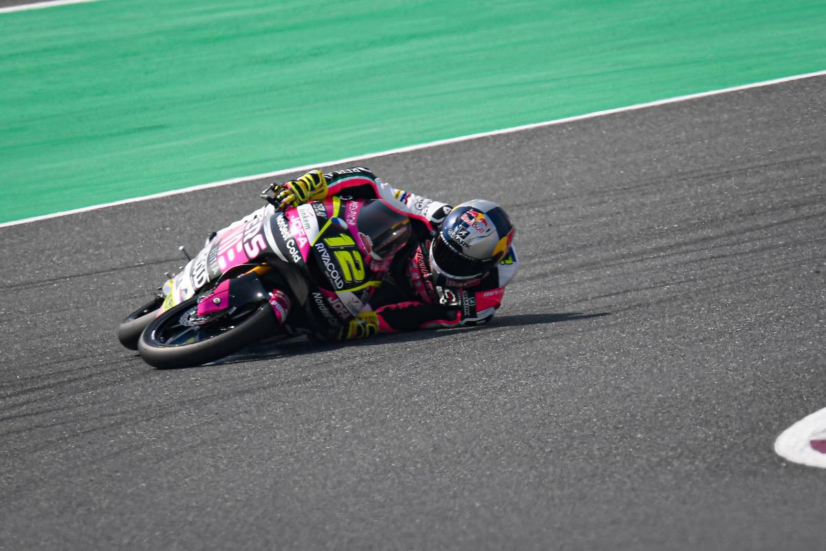 Filip Salač se ha ido al suelo en la Q1