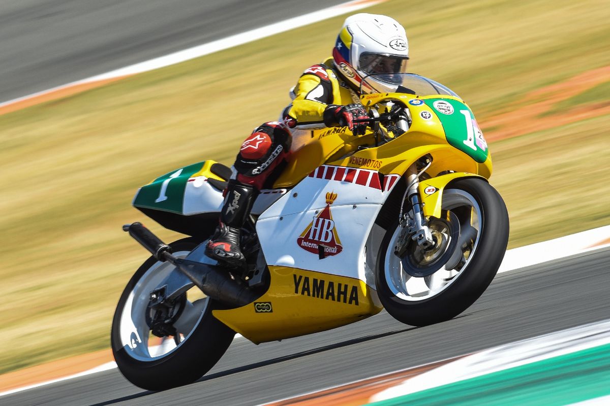 Racing Legends Valencia 2020 (Carlos Lavado Yamaha 250)