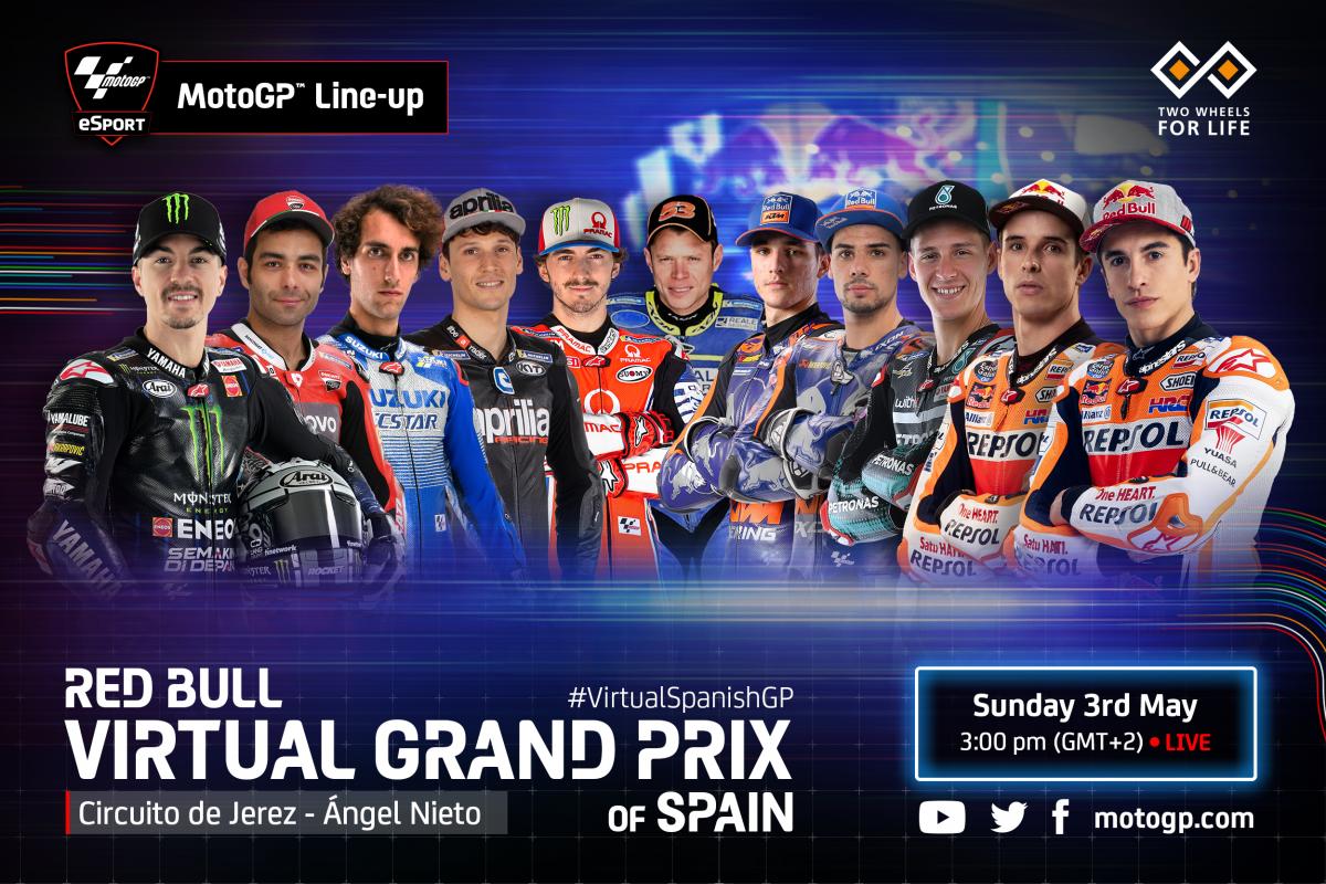 Gran Premio de España virtual de MotoGP 2020