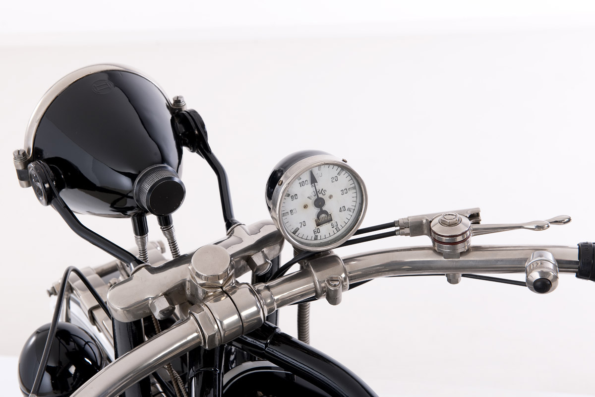Instrumentación de la BMW R32 (1923)