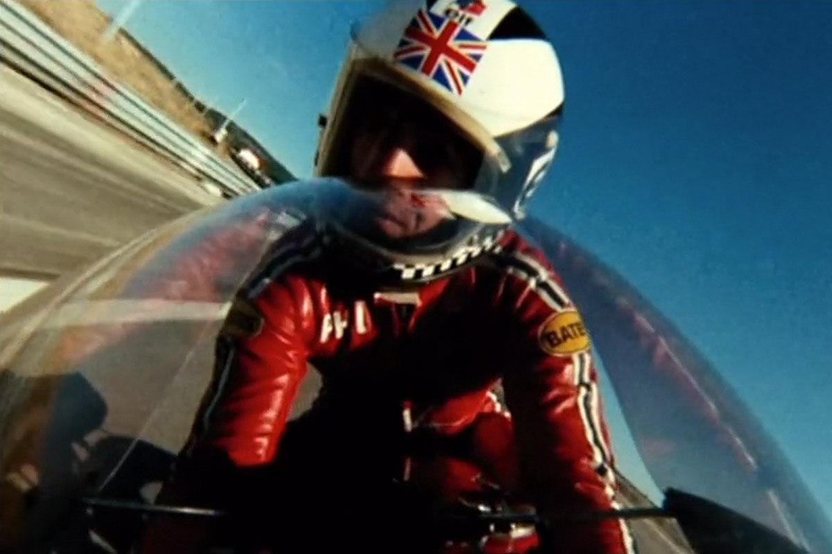 Phil Read (MV Agusta 500) on board en la película 'Le Cheval de Fer'