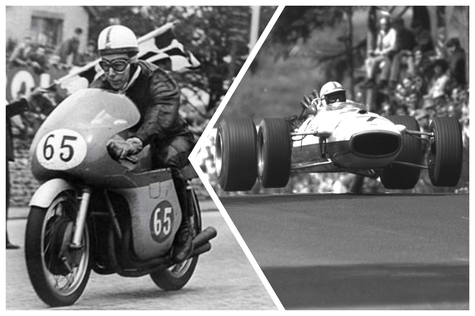 Surtees es el único piloto en ganar dos mundiales en ambas categorías reinas