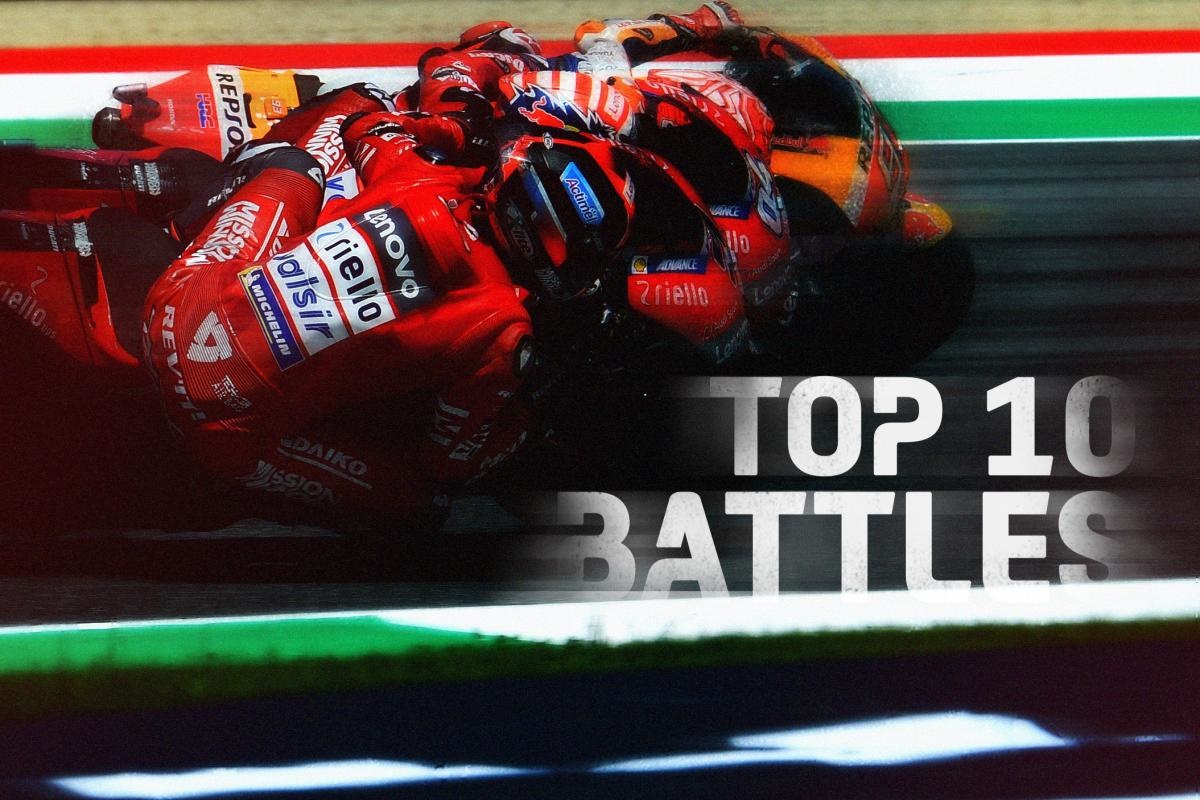 Grandes batallas de MotoGP