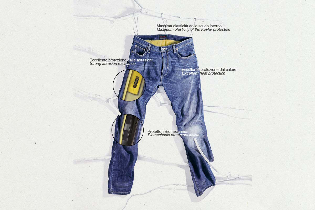 SPIDI presentó los primeros pantalones vaqueros reforzados en 1988