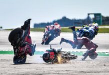 El GP de Gran Bretaña de 2019 nos dejó imágenes como esta