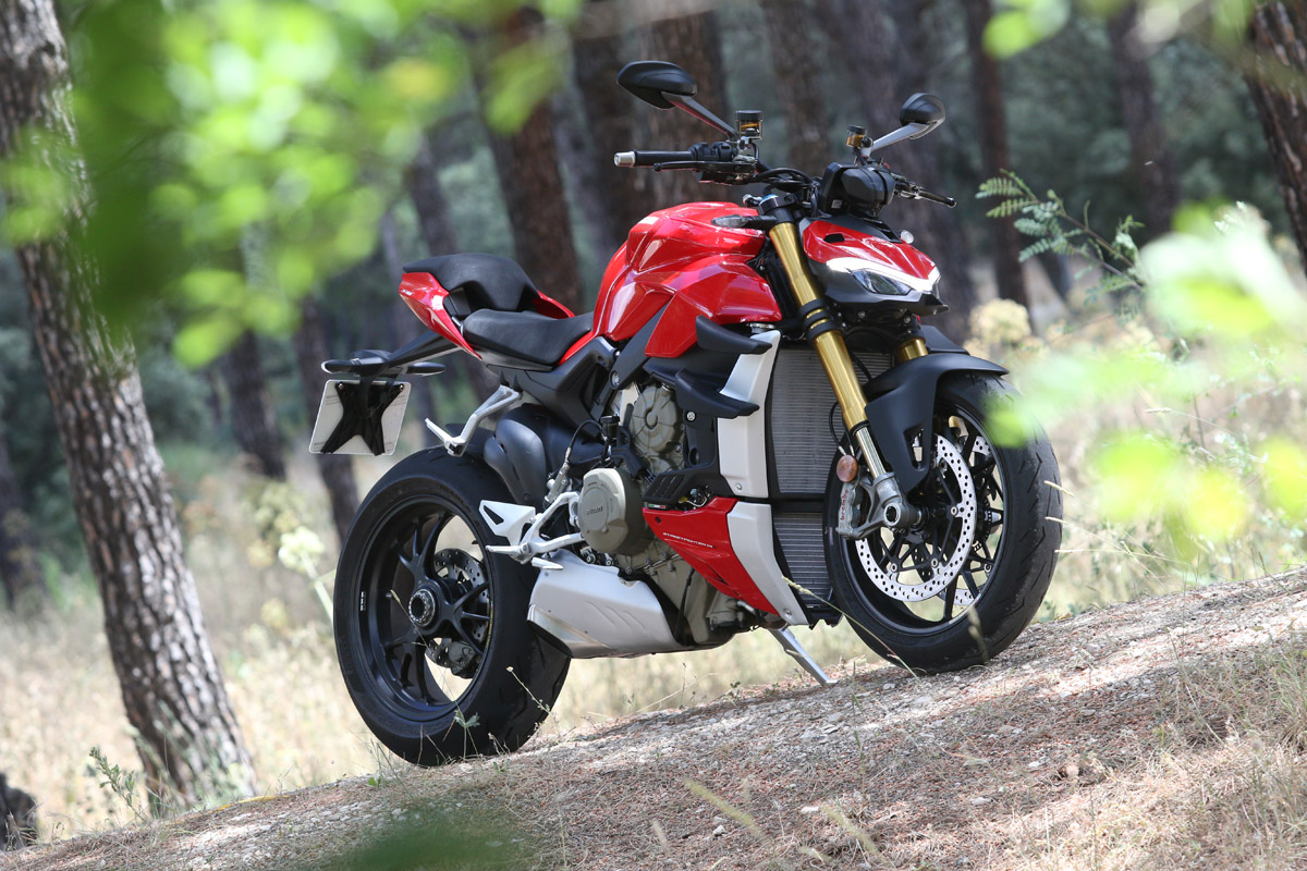 Estampa radical para la Ducati Streetfighter V4 S