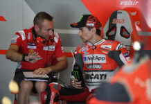 Con la Ducati, Lorenzo logró vencer a Márquez