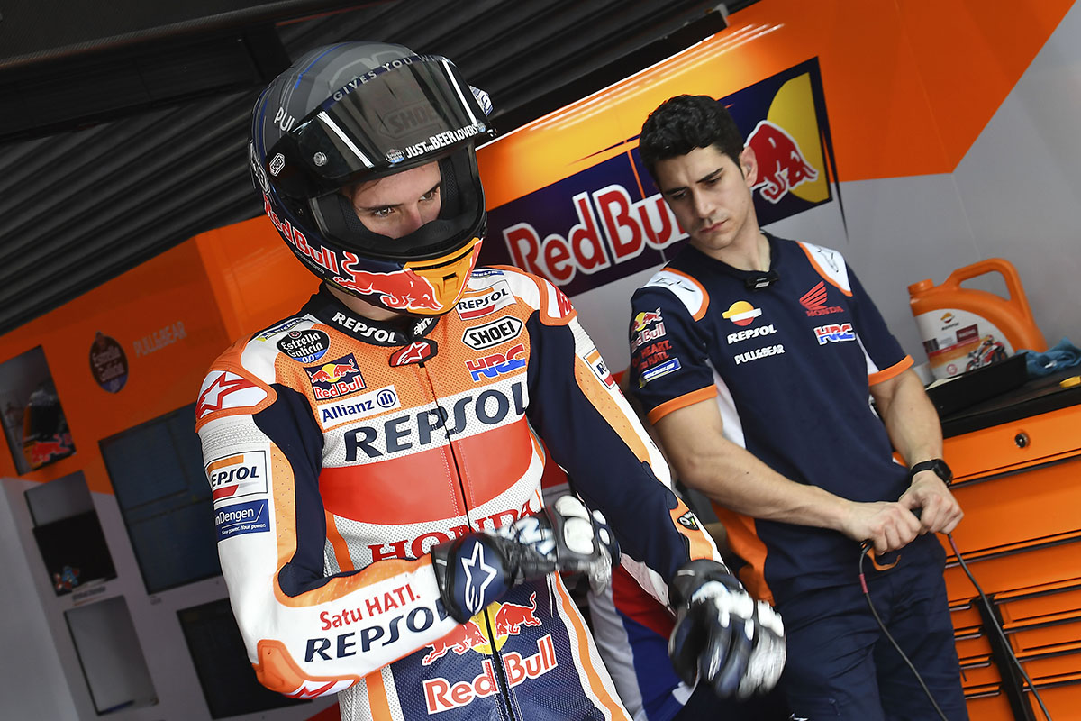 La pretemporada ha sido productiva para Álex Márquez