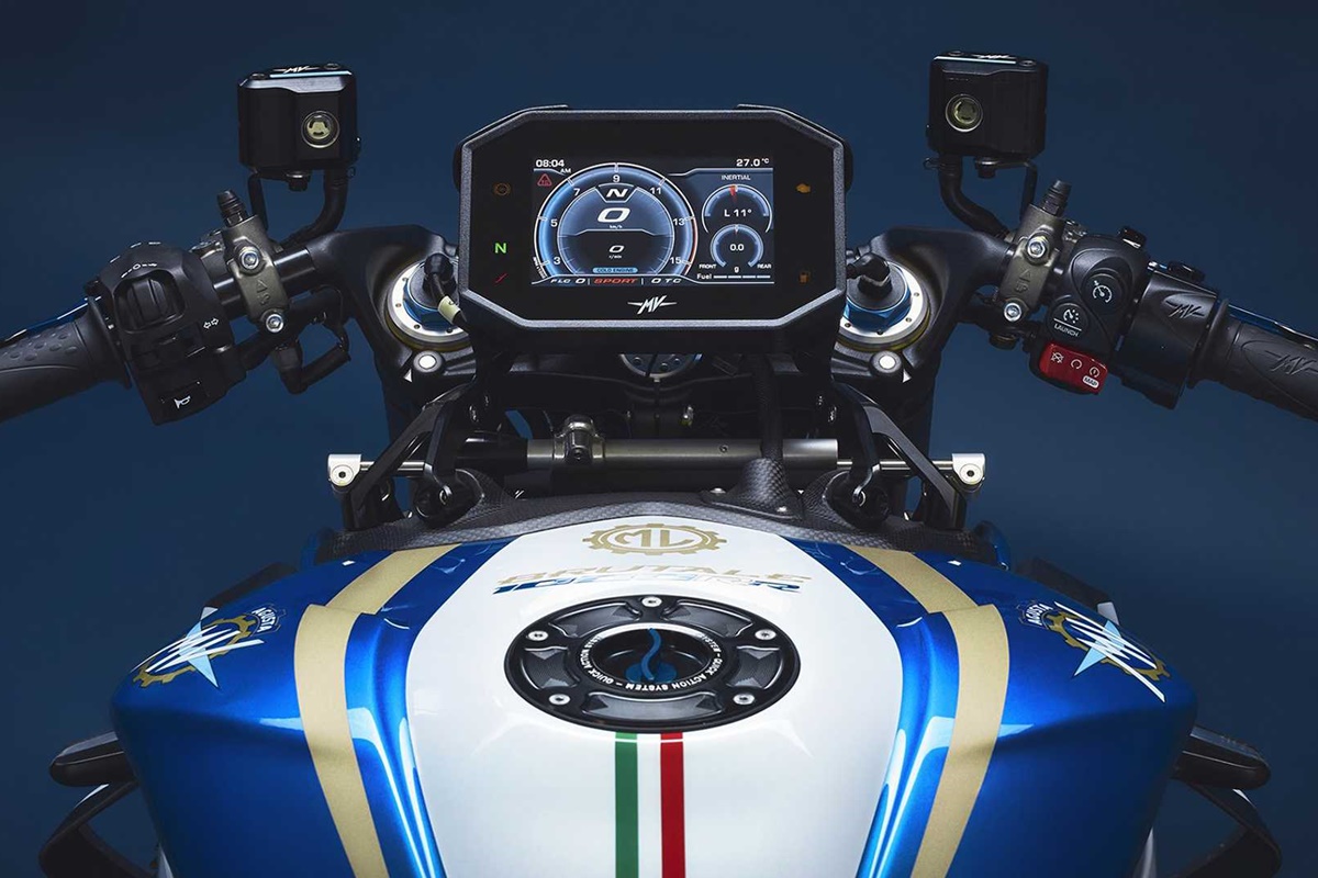 MV Agusta Brutale 1000 RR Blue & White M.L.