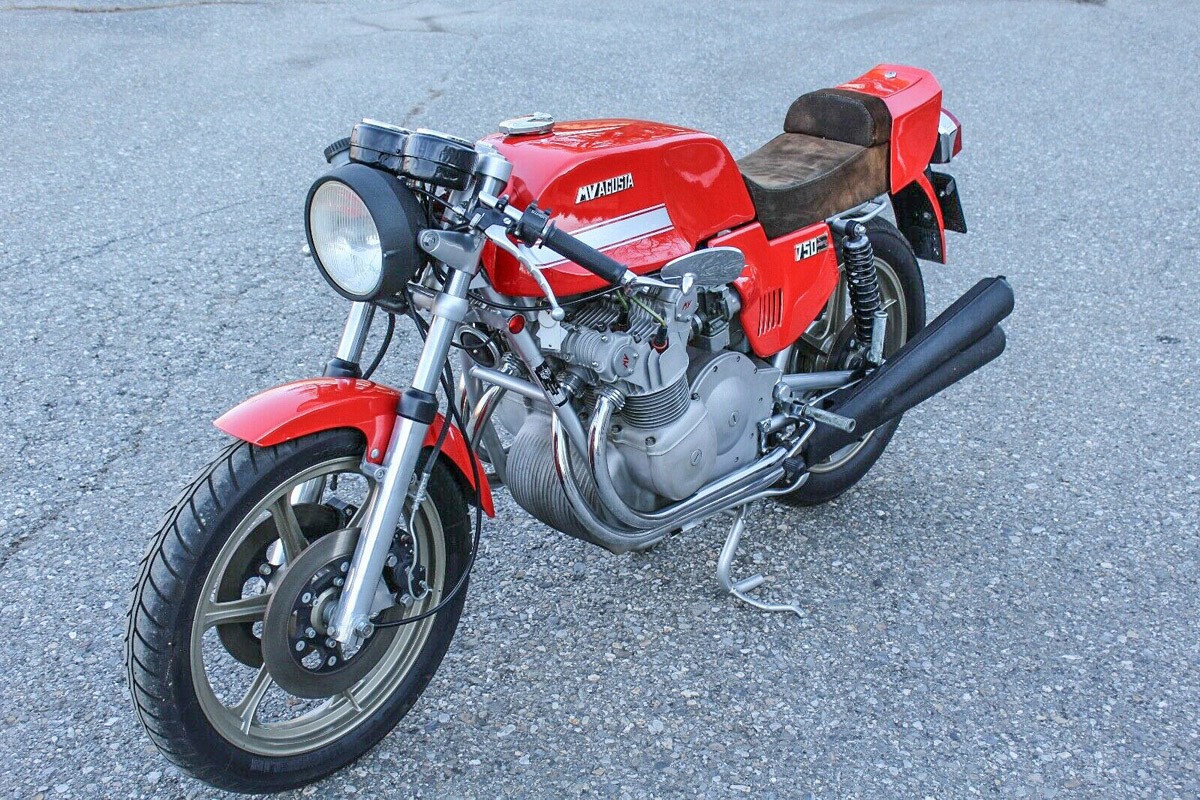 Así luce una de las 19 MV Agusta 850SS "oficiales"
