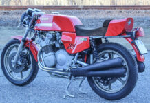 Trasera de la MV Agusta 850SS
