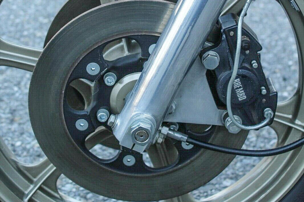 Freno delantero de la MV Agusta 850SS