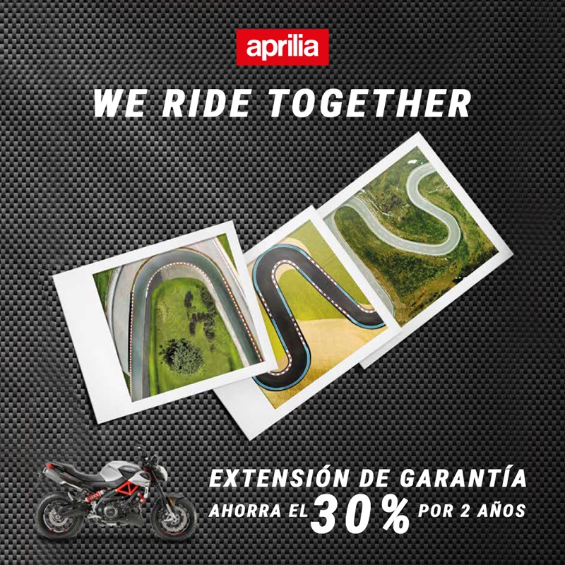 We Ride Together Aprilia