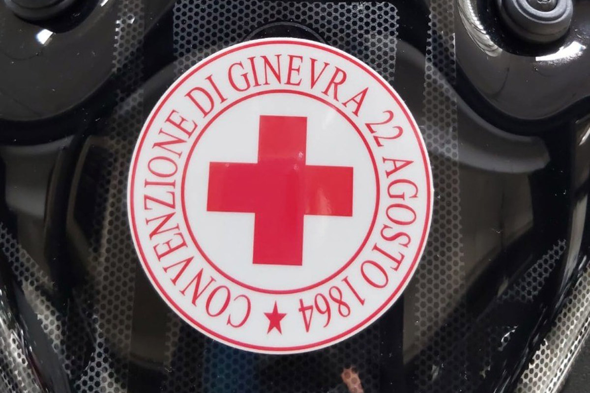 Escudo de la Cruz Roja Italiana