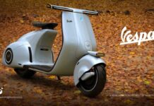 Vespa 98 Electric Concept por Mightyseed
