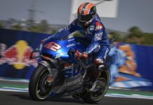 Alex Rins es duda de cara a mañana